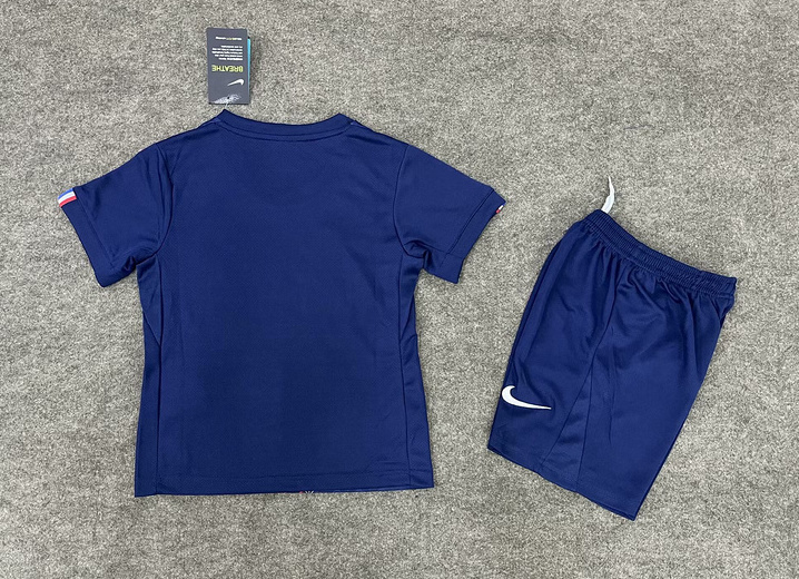 PSG Soccer Jersey Home Kids Kit Jersey+Shorts 2025/26 - With Star - Image 2