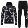 PSG Technical Hoodie Training Kit (Sweatshirt+Pants) Black 2025/26