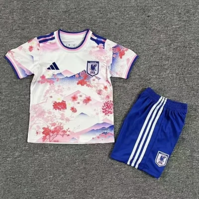 Japan Soccer Jersey Special Edition Kids Kit Jersey+Shorts 2025