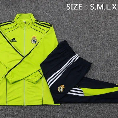 Alternative view of Real Madrid Training Kit (Jacket+Pants) Green 2025/26