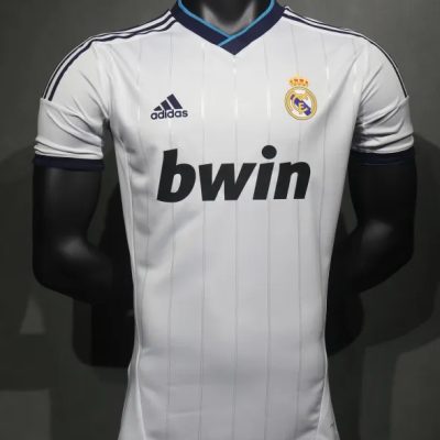 Real Madrid Retro Jersey Home Soccer Shirt 2012/13