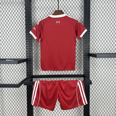 Alternative view of Liverpool Football Jersey Home Kids Kit Jersey+Shorts 2025/26