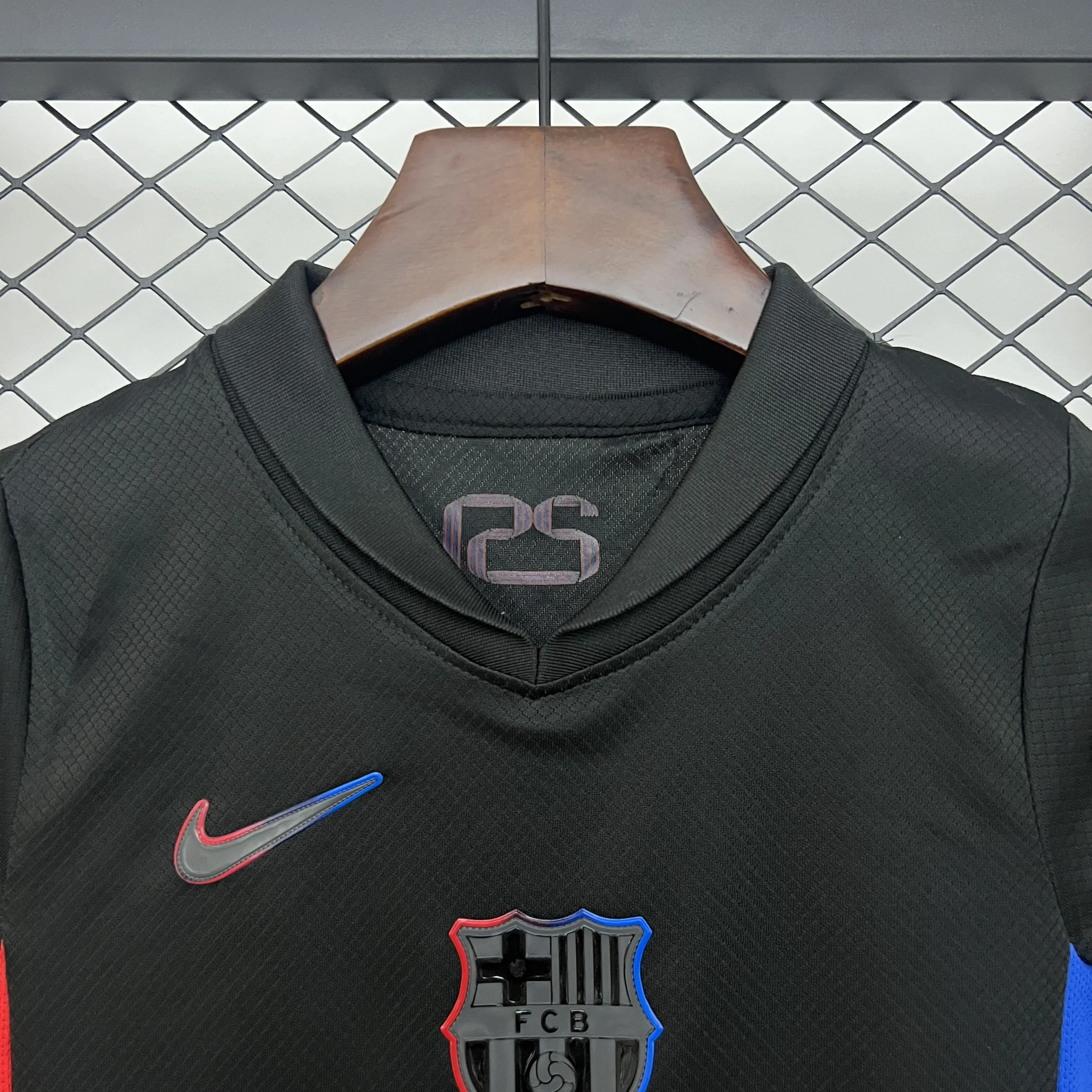 Barcelona Away x Travis Scott Soccer Kids Kit Jersey+Shorts 2024/25 - Image 5