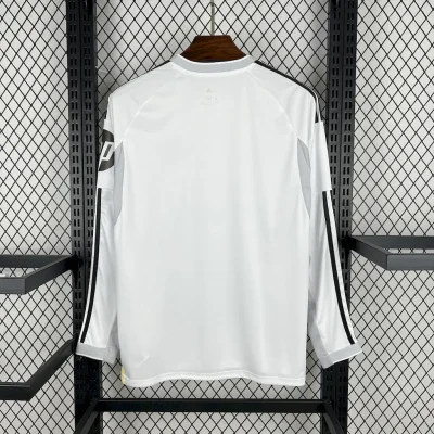 Alternative view of Real Madrid Soccer Jersey Home Custom Long Sleeves Shirt 2025/26