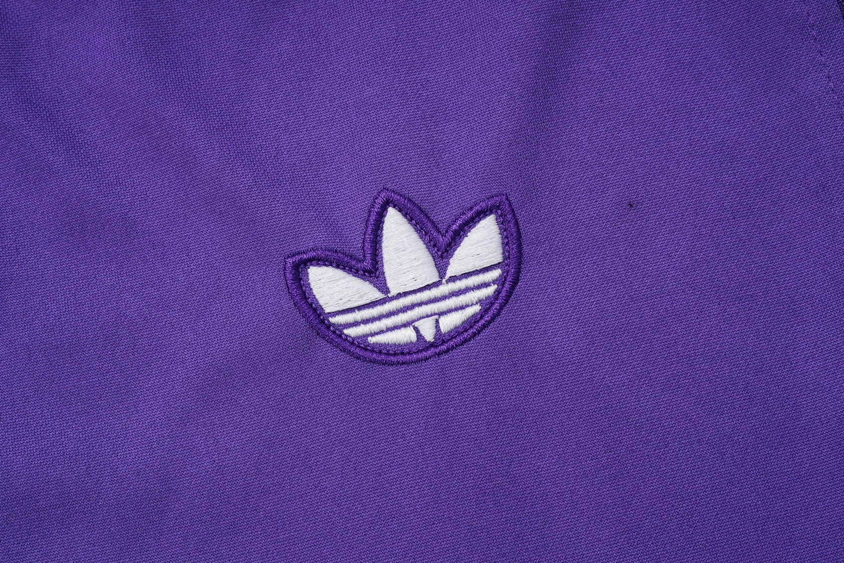 Real Madrid Training Kit (Sweatshirt+Pants) Purple 2025/26 - Image 4