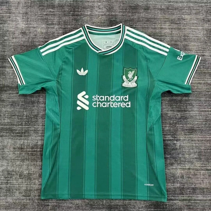 Liverpool Football Jersey Third Away Custom Shirt 2025/26