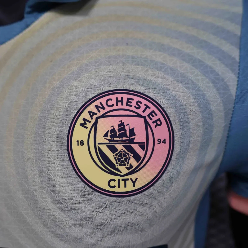 Manchester City Fourth Away Football Jersey Shirt 2024/25 - Image 4