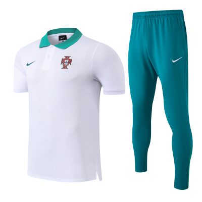 Portugal Training Kit (Polo+Pants) White 2025