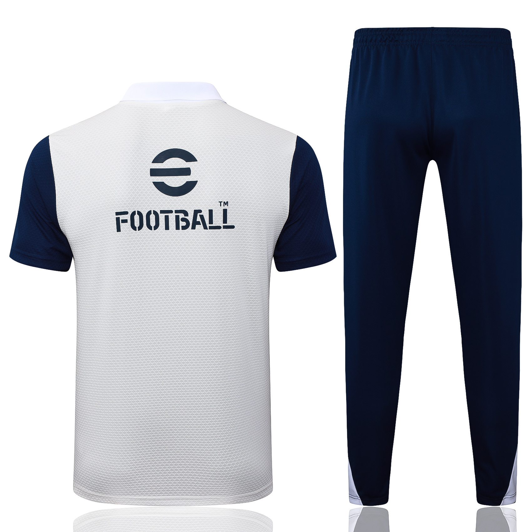 Inter Milan Training Kit (Polo+Pants) Off-White 2025/26 - Image 2