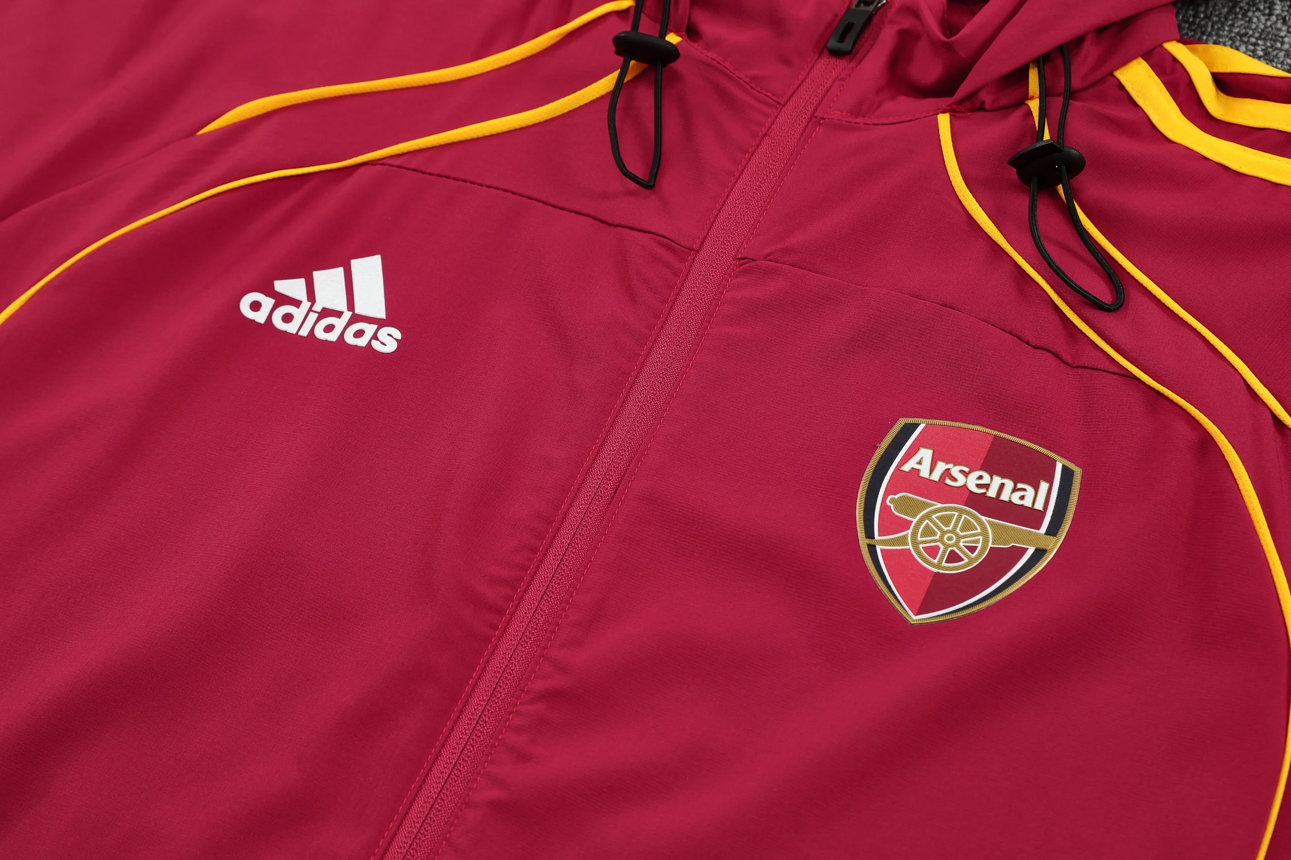 Arsenal UPB Hoodie Training Kit (Jacket+Pants) Red 2025/26 - Image 4