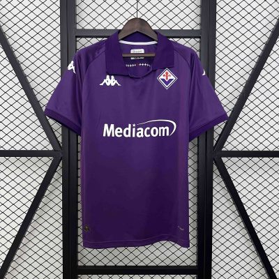 Fiorentina Soccer Jersey Home Custom Shirt 2024/25