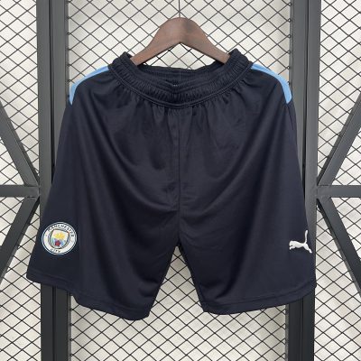 Manchester City Black Football Shorts 2025/26