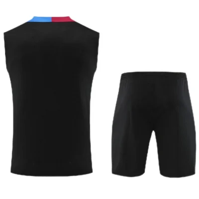 Alternative view of Barcelona Sleeveless Training Kit Black 2024/25