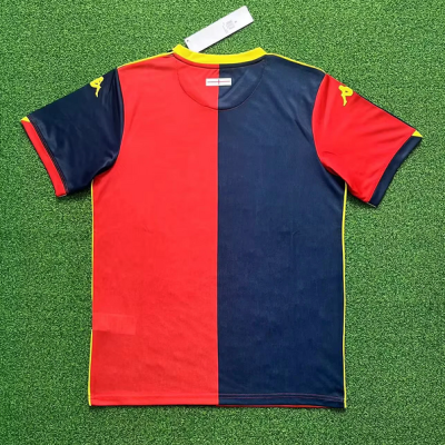Alternative view of Genoa Soccer Jersey Home Custom Shirt 2025/26