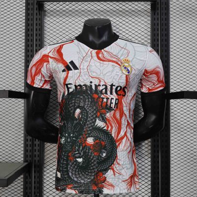 Real Madrid Soccer Jersey Dragon Special Edition Shirt 2025/26