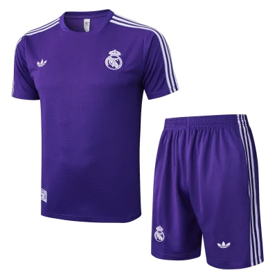 Real Madrid Training Jersey Kit Purple 2025/26