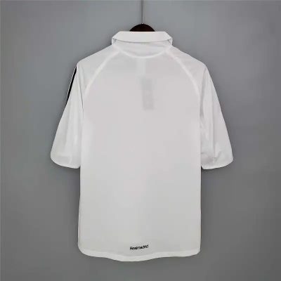 Alternative view of Real Madrid Retro Jersey Home Custom Soccer Shirt 2005-06